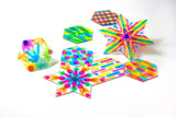 Suncatcher Pattern Play Set — Stars & Hexagons