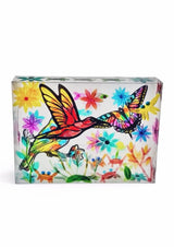 Butterfly Paradise and Bird Sanctuary diorama display