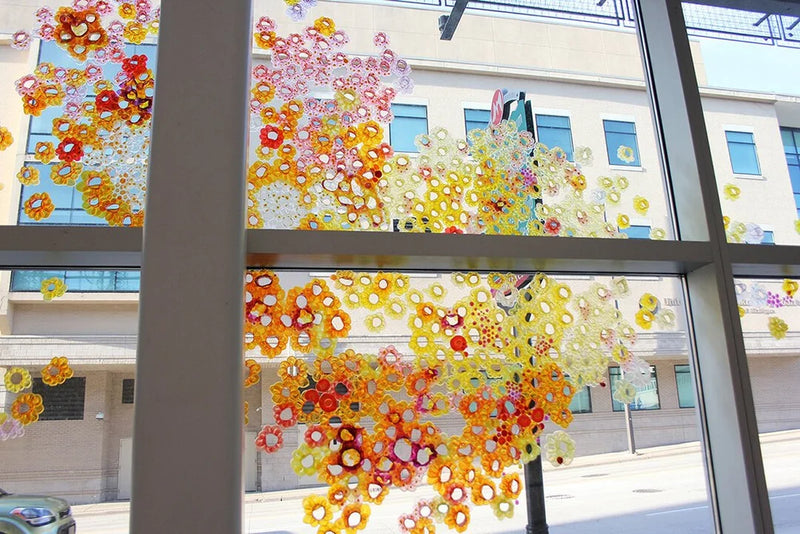 One of Joy's large-scale light installations