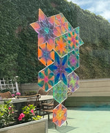 Suncatcher Pattern Play Set — Stars & Hexagons